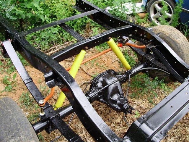 Rear Frame & axle with Fiero Swaybar.