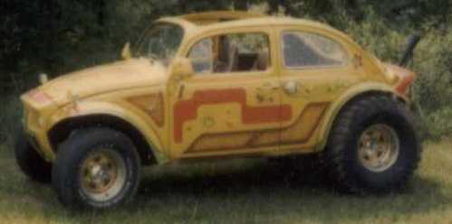 My yellow VW Baja Bug Annie.