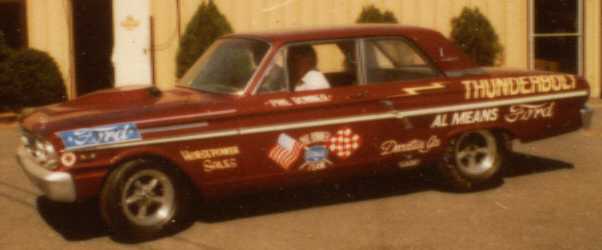 Ford Thunderbolt factory drag racer.